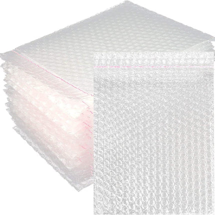 Bubble Pouch, Shipping Packing Small Clear Bubble Out Pouches Double Walled Bubble Cushioning Bags for Moving Storage