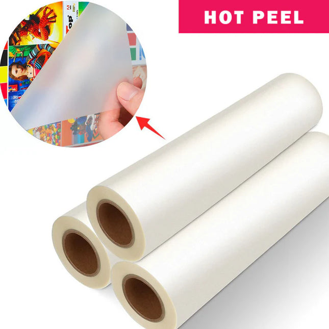 DTF Film Roll 13" x 328' (33cm x 100m) Double Side Hot Peel