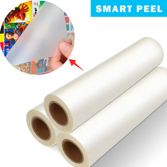 DTF Film Roll 11.75" x 328' (30cm x 100m) Single Matte Warm/Cold Peel