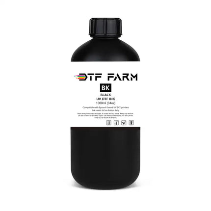 UV DTF Ink Bundle – CMYBk + White + Varnish (Complete Set)