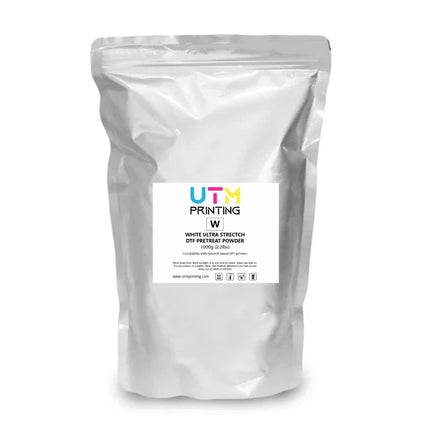 DTF Powder 1kg (2.2lbs) White (Ultra Stretchy)